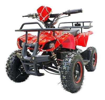 Квадроцикл GreenCamel Гоби K21 (12 Ah 36V 800W R6 Цепь) Красный паук