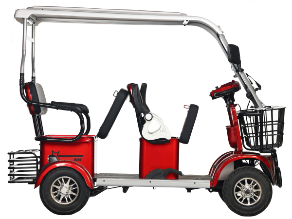 Электроскутер четырехколесный Rutrike Хара