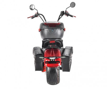 Электроскутер white siberia WILD WHEEL 3950W красный