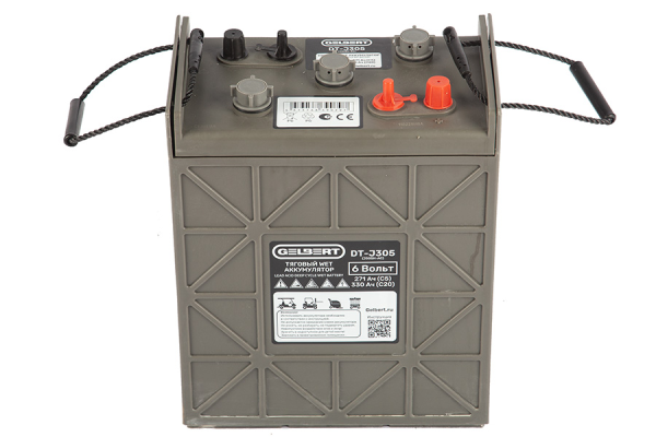 Тяговый WET аккумулятор Gelbert DT-J305 (J305H-AC) 6V271A/H C5
