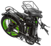 Электровелосипед Syccyba H2 (F11) DUAL 20AH зеленый