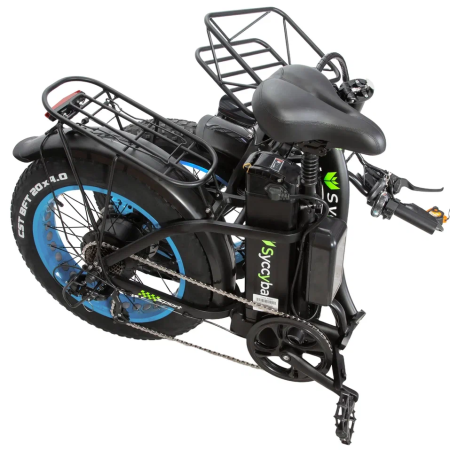 Электровелосипед Syccyba H2 (F11) DUAL 20AH синий