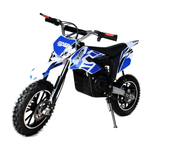 Электромотоцикл GreenCamel Питбайк DB400, 48V 1200W R10 быстросъемная батарея синий