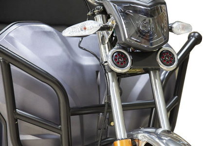 Грузовой электротрицикл Rutrike Дукат 1500 60V1000W серый