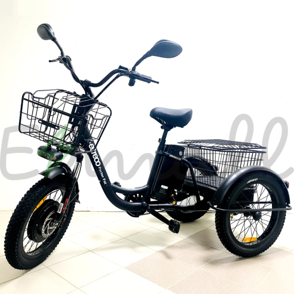Трицикл Eltreco Porter Fat 700 Черный
