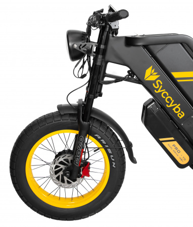 Электровелосипед Syccyba GT20 MAX DUAL полный привод