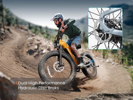 Электровелосипед PUCKIPUPPI BEAGLE оранжевый