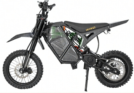 Электропитбайк IKINGI S9 MINI 48V25Ah карбон