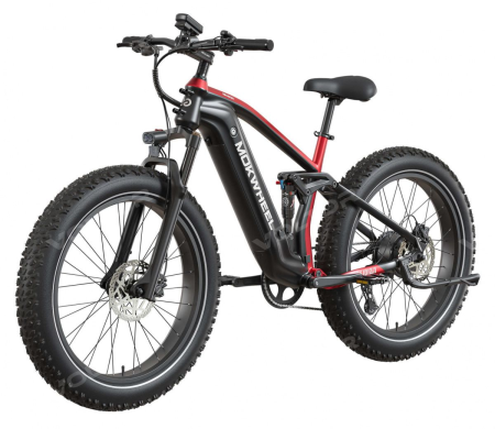Электровелосипед MOKWHEEL OBSIDIAN 2.0 красный