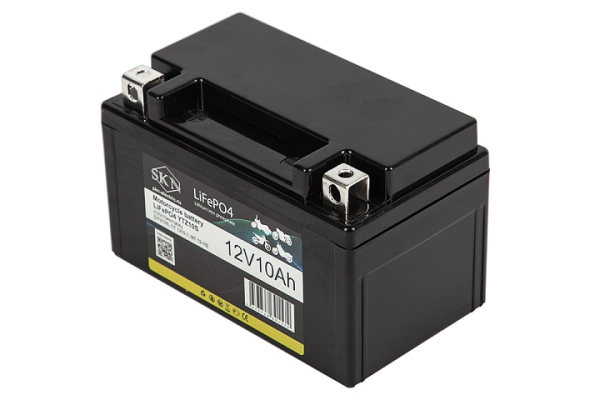 Аккумулятор для мототехники SKN LiFePO4 YTZ10S (12V/10Ah/190A)