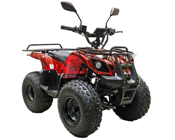Квадроцикл GreenCamel Атакама T120 (48V 800W R8 Цепной привод) Армейский-красный